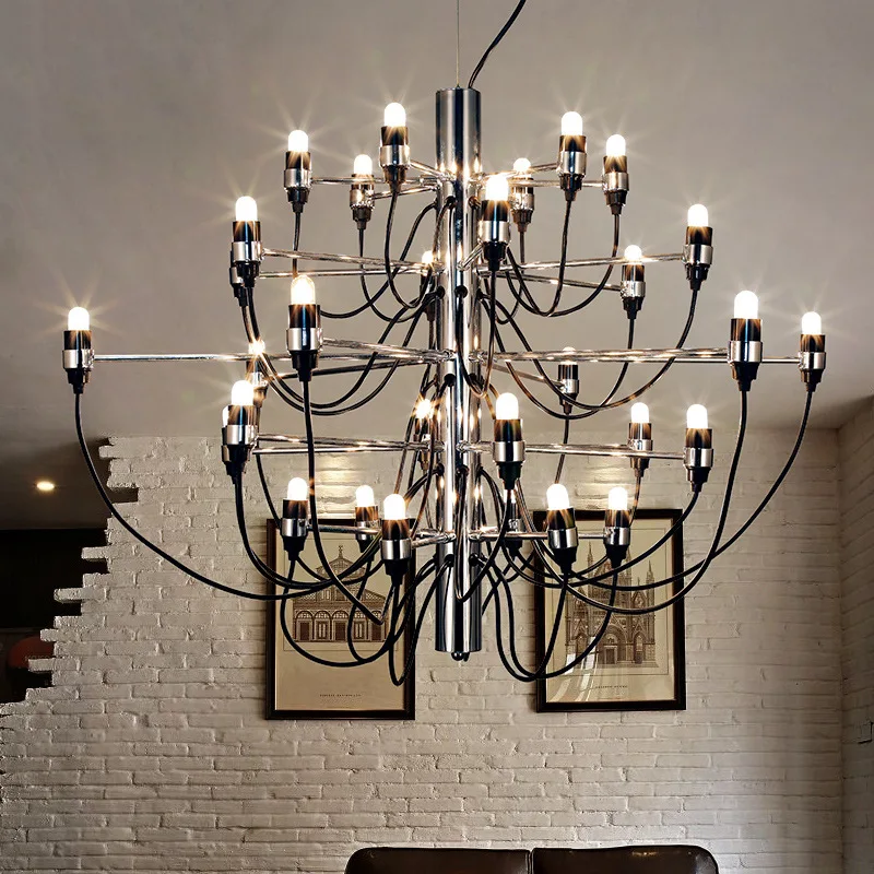 Gino Sarfatti 2097 Chandelier Pendant Lights for Living Room Hotel Bedroom Kitchen Suspension Lamp home decor - Image 2